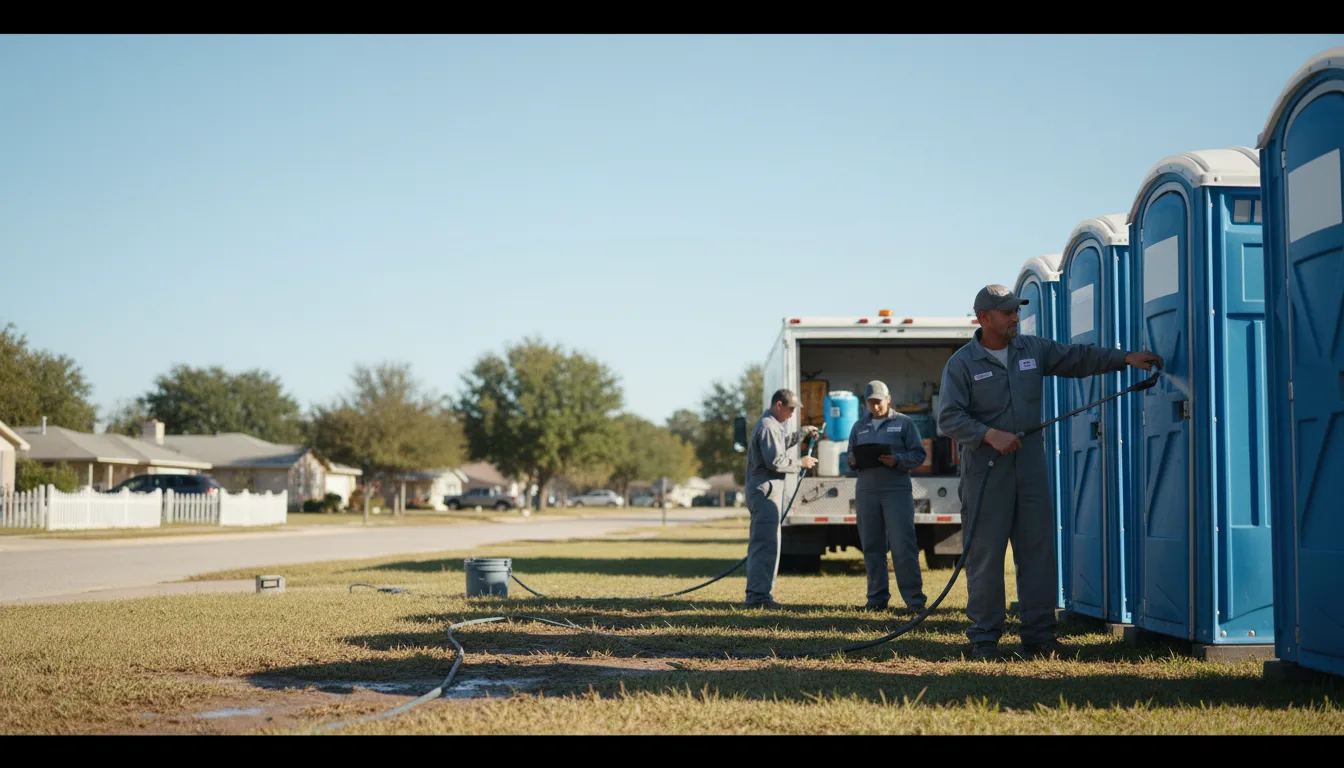 Long-Term Portable Toilet Rental in Carbon Cliff, IL near me